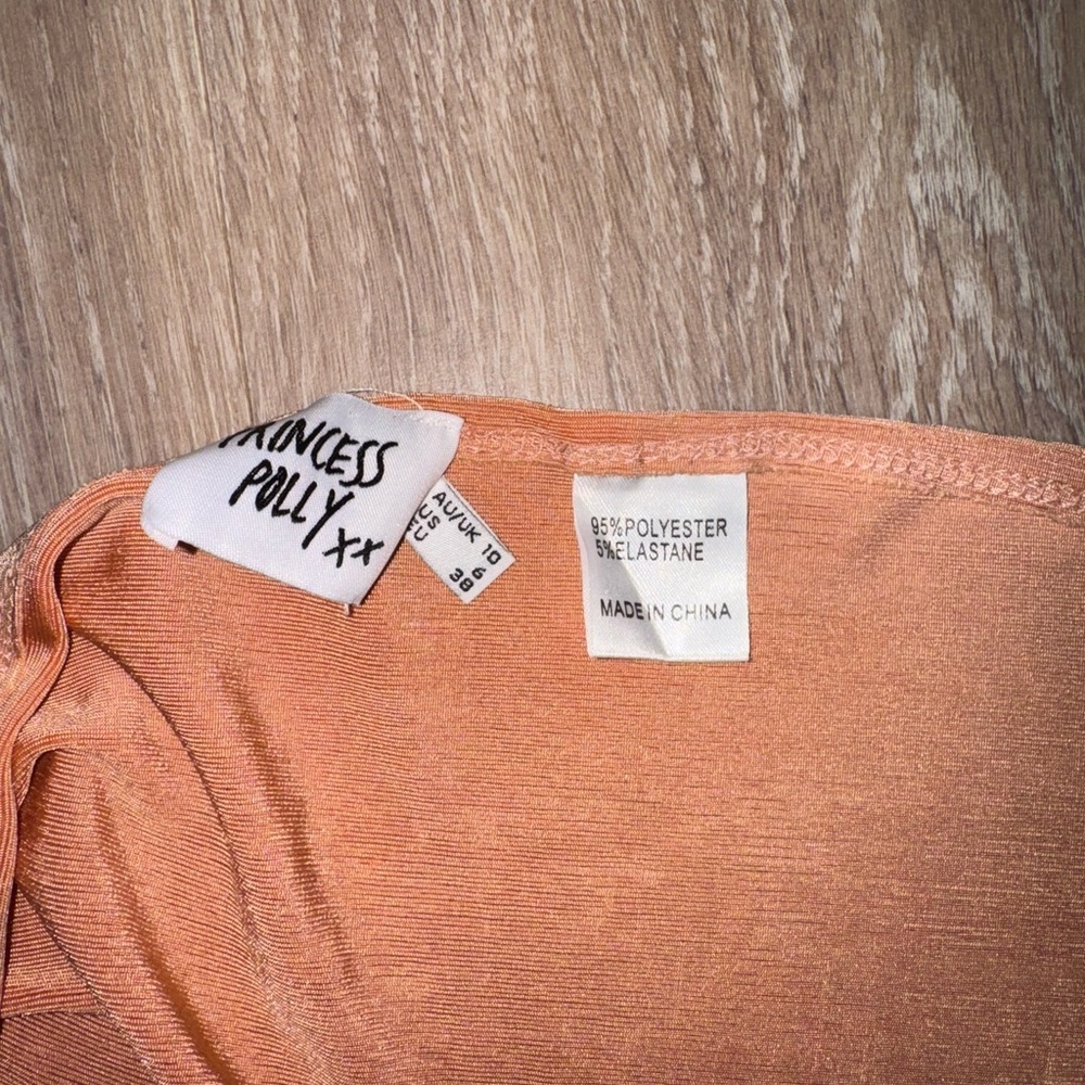 Princess Polly Coral Blouse